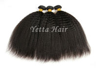 実質のもつれの黒人女性のための自由なねじれたまっすぐなペルーの毛の織り方