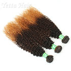 黒人女性のためのインドの長い混合された色の等級7Aのバージンの毛
