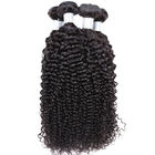 ねじれた巻き毛のペルーの人間の毛髪の織り方、6A/5A伯母さんのためのペルーのバージンの毛
