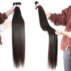 まっすぐな織り方40インチの100%のバージンの人間の毛髪の加工されていなく完全なクチクラ