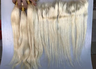 堅く、端正なペルーの人間の毛髪の織り方/バージンのRemyの人間の毛髪延長