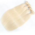 10&quot; - 30&quot;倍のよこ糸のペルーのバージンの毛のまっすぐな織り方色613のブロンドの女性