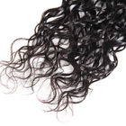 水波の黒人女性のためのインドのよこ糸の毛延長/人間の毛髪の織り方