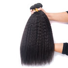 8インチの黒人女性のためのペルーのねじれた直毛の織り方を滑らかにして下さい