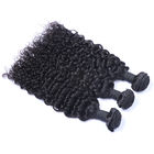 クチクラによって一直線に並べられる6Aジェリーの巻き毛のペルーの人間の毛髪の織り方