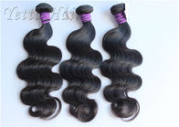 大広間のぬれた、波状 7a 等級のペルーの毛、簡易性の柔らかい実質のバージンの毛の織り方 