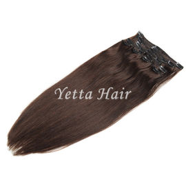 ブラジル人は前に毛延長で切られた remy 人間の毛髪延長/結びました