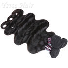 黒人女性ボディ波のための長い Lasting100 インドの人間の毛髪の織り方