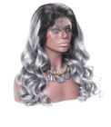 滑らかなボディ波100の黒人女性のためのインドの完全なヘッド レースの人間の毛髪のかつら